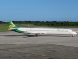 Laser Airlines McDonnell Douglas MD-82 (YV2927) at  Santo Domingo - Las Americas-JFPG International, Dominican Republic