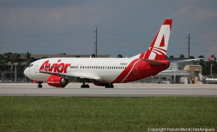 Avior Airlines Boeing 737-401 (YV2946) | Photo 324978
