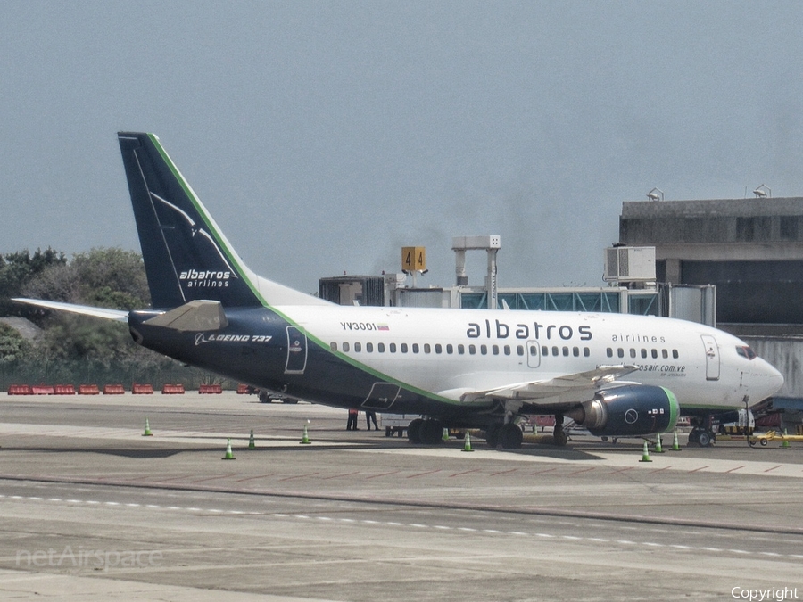 Albatros Airlines Boeing 737-5L9 (YV3001) | Photo 298317