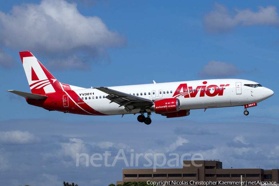 Avior Airlines Boeing 737-401 (YV3011) | Photo 122248