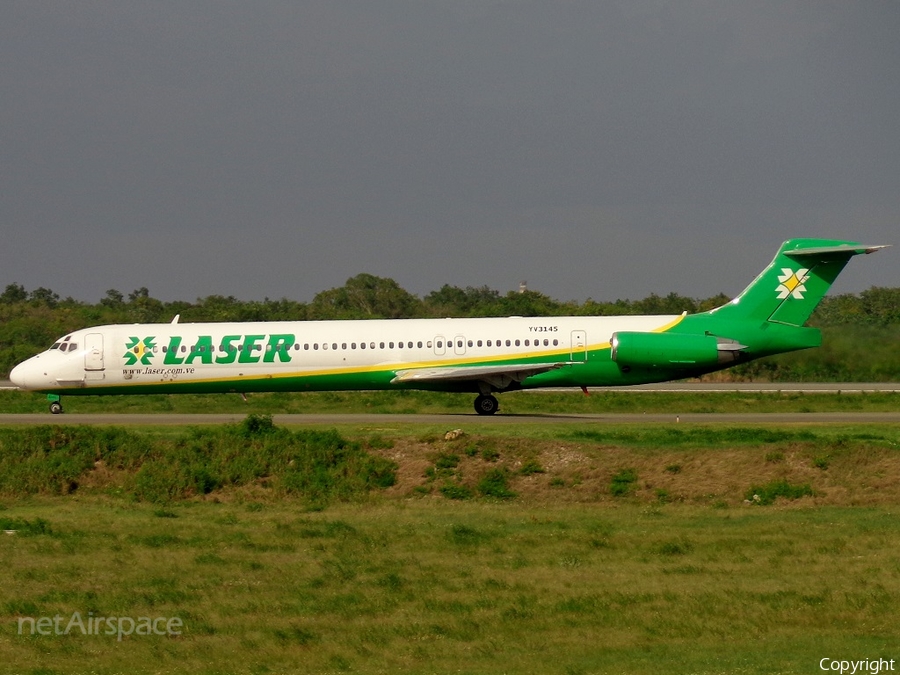 Laser Airlines McDonnell Douglas MD-82 (YV3145) | Photo 107060
