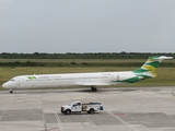 Laser Airlines McDonnell Douglas MD-82 (YV3145) at  Santo Domingo - Las Americas-JFPG International, Dominican Republic