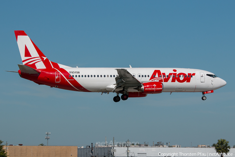 Avior Airlines Boeing 737-401 (YV3158) | Photo 133997