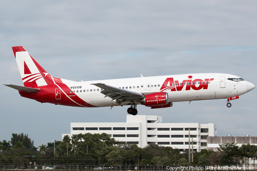 Avior Airlines Boeing 737-401 (YV3158) | Photo 137599