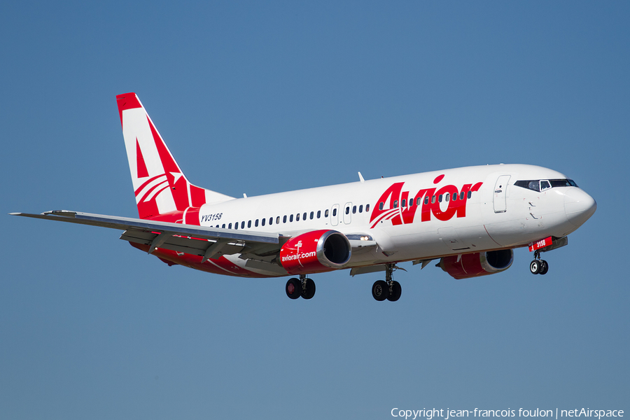 Avior Airlines Boeing 737-401 (YV3158) | Photo 419669