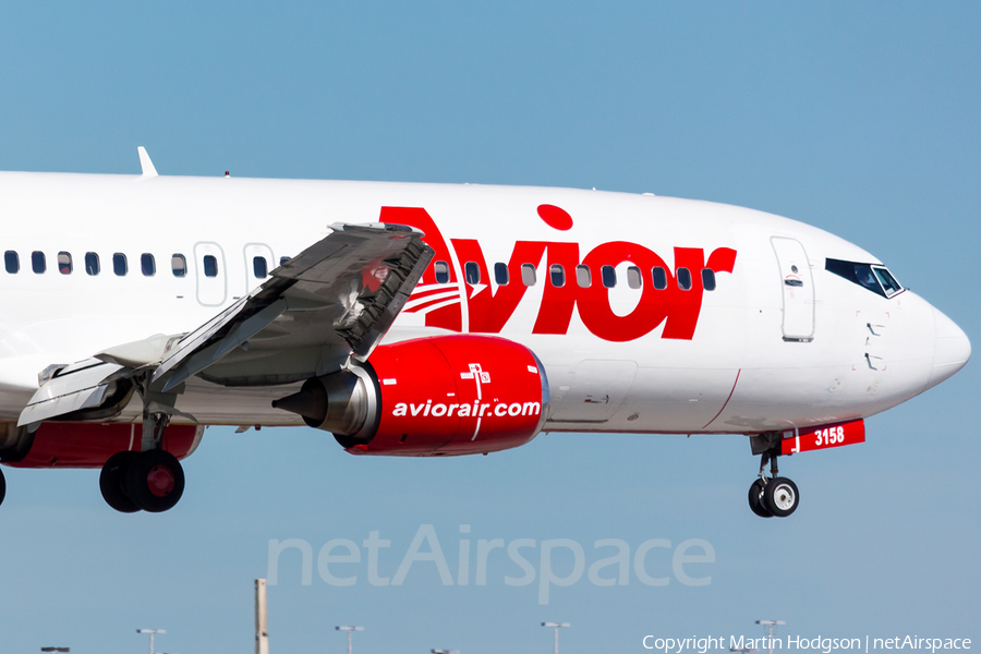 Avior Airlines Boeing 737-401 (YV3158) | Photo 97924