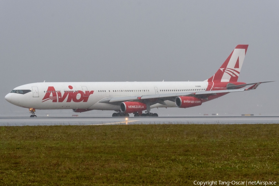 Avior Airlines Airbus A340-313X (YV3292) | Photo 313442