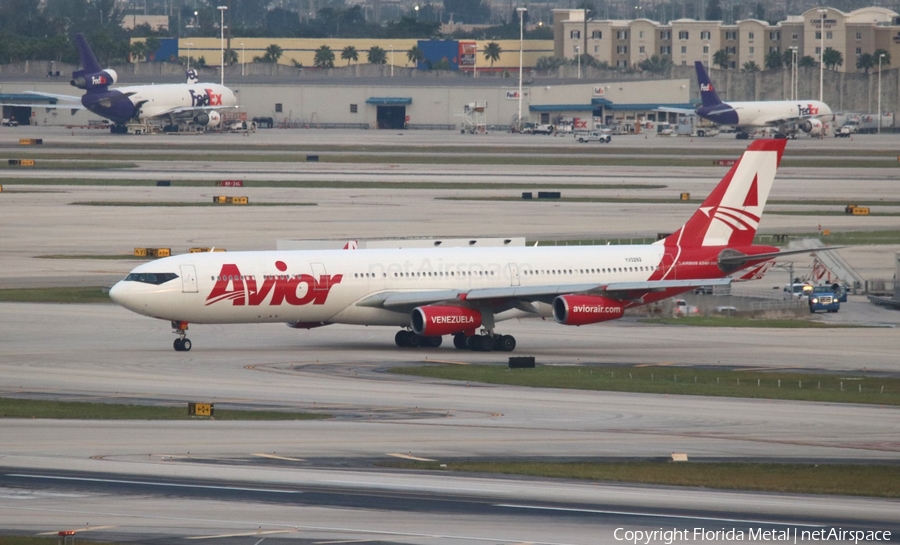 Avior Airlines Airbus A340-313X (YV3292) | Photo 408562