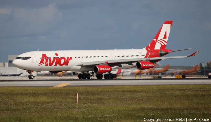 Avior Airlines Airbus A340-313X (YV3292) | Photo 408563