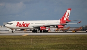 Avior Airlines Airbus A340-313X (YV3292) at  Miami - International, United States