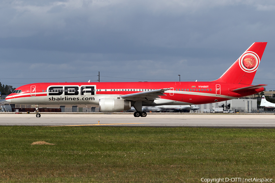 Santa Barbara Airlines Boeing 757-236 (YV450T) | Photo 138389