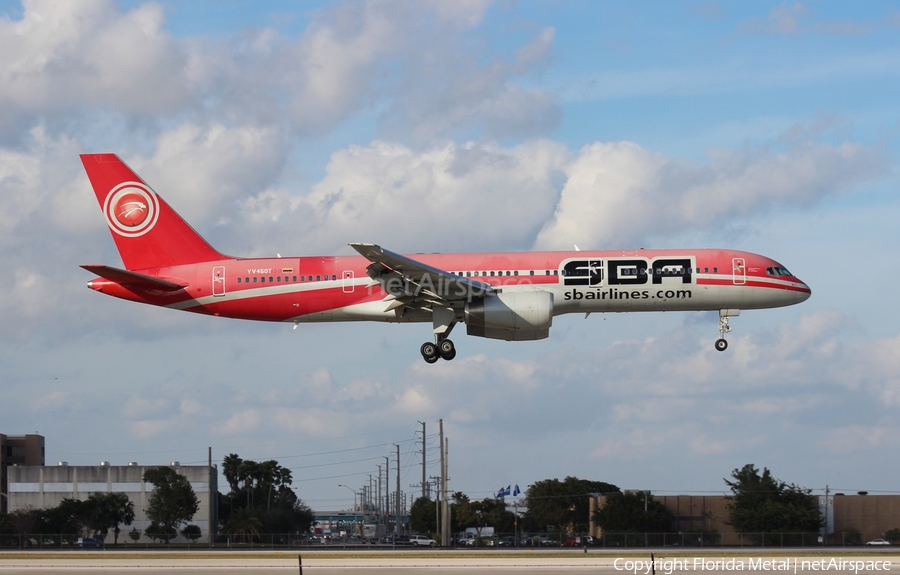 Santa Barbara Airlines Boeing 757-236 (YV450T) | Photo 307150