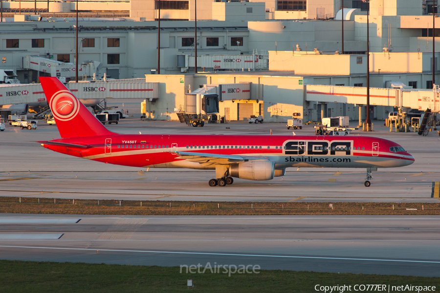 Santa Barbara Airlines Boeing 757-236 (YV450T) | Photo 38268