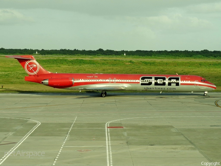 Santa Barbara Airlines McDonnell Douglas MD-83 (YV481T) | Photo 138734
