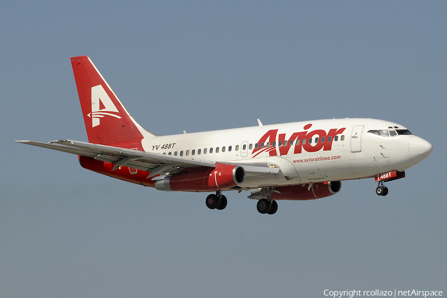 Avior Airlines Boeing 737-2Y5(Adv) (YV488T) | Photo 24779
