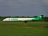 Laser Airlines McDonnell Douglas MD-81 (YV492T) at  Santo Domingo - Las Americas-JFPG International, Dominican Republic