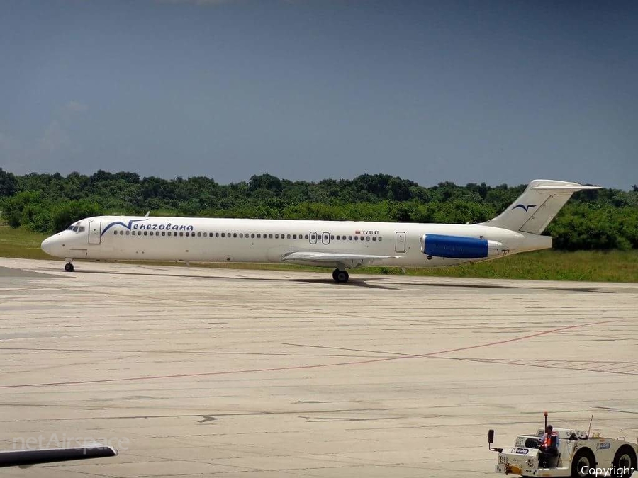 Venezolana McDonnell Douglas MD-82 (YV514T) | Photo 116449