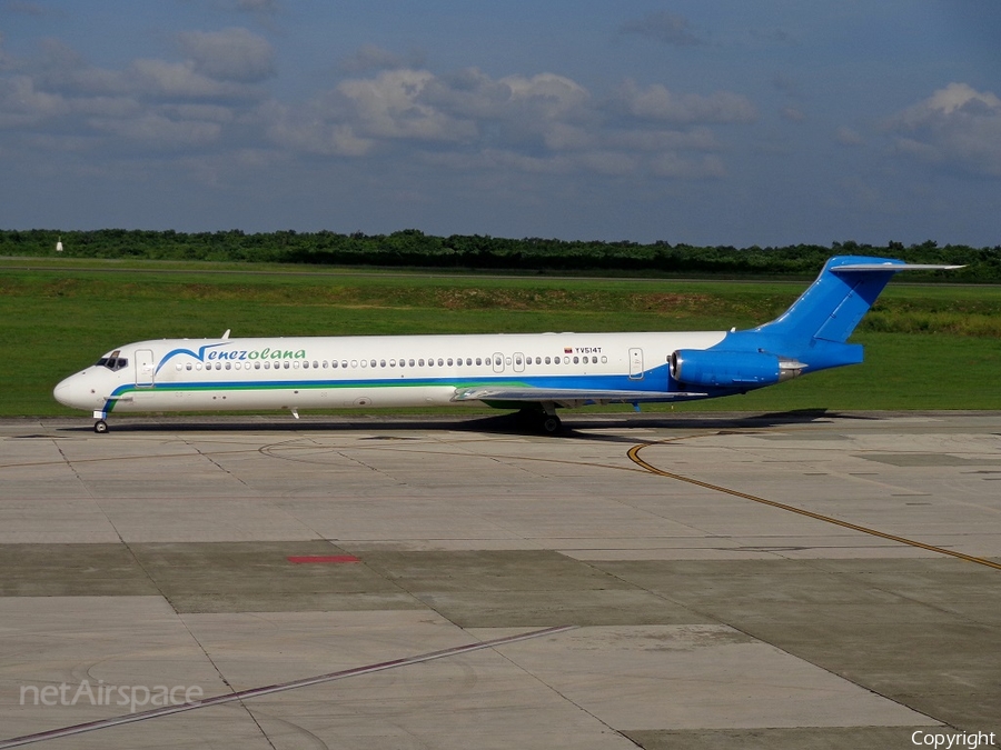 Venezolana McDonnell Douglas MD-82 (YV514T) | Photo 57533