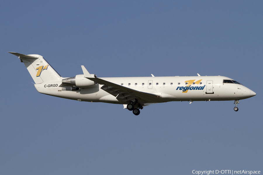 Regional 1 Airlines Bombardier CRJ-200ER (C-GRGD) | Photo 443530