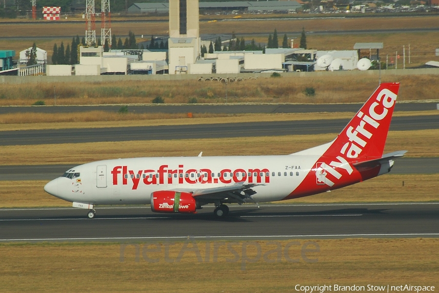 FlyAfrica Boeing 737-55S (Z-FAA) | Photo 325659