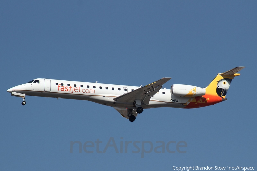 Fastjet Zimbabwe Embraer ERJ-145LR (Z-FJF) | Photo 344974