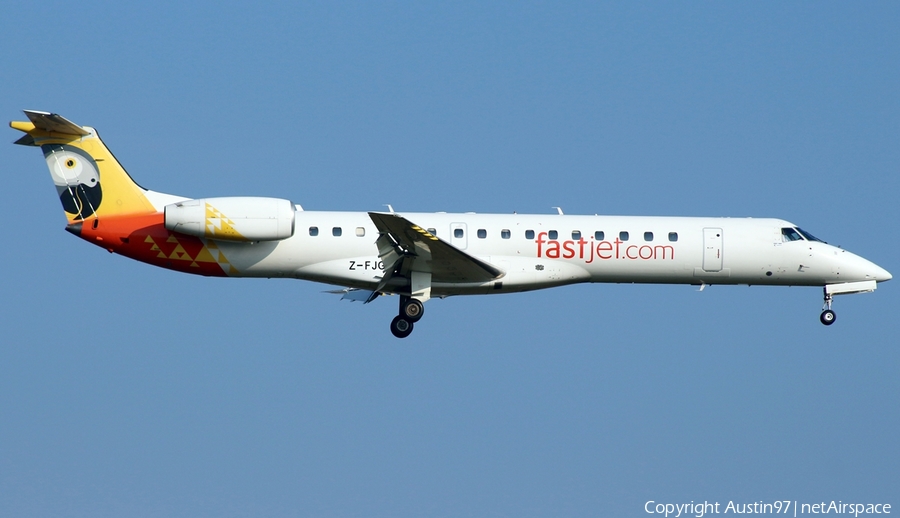 Fastjet Zimbabwe Embraer ERJ-145MP (Z-FJG) | Photo 315222