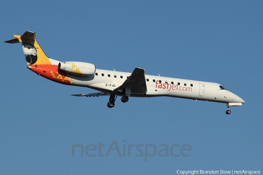 Fastjet Zimbabwe Embraer ERJ-145MP (Z-FJG) | Photo 341846