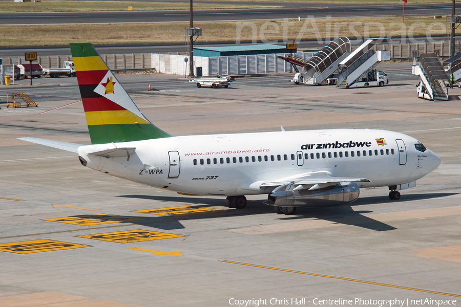 Air Zimbabwe Boeing 737-2N0(Adv) (Z-WPA) | Photo 107484