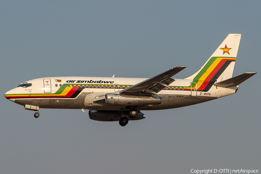 Air Zimbabwe Boeing 737-2N0(Adv) (Z-WPA) | Photo 203562