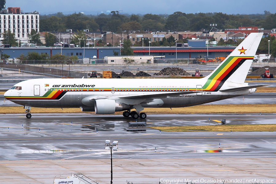 Air Zimbabwe Boeing 767-2N0(ER) (Z-WPE) | Photo 117612