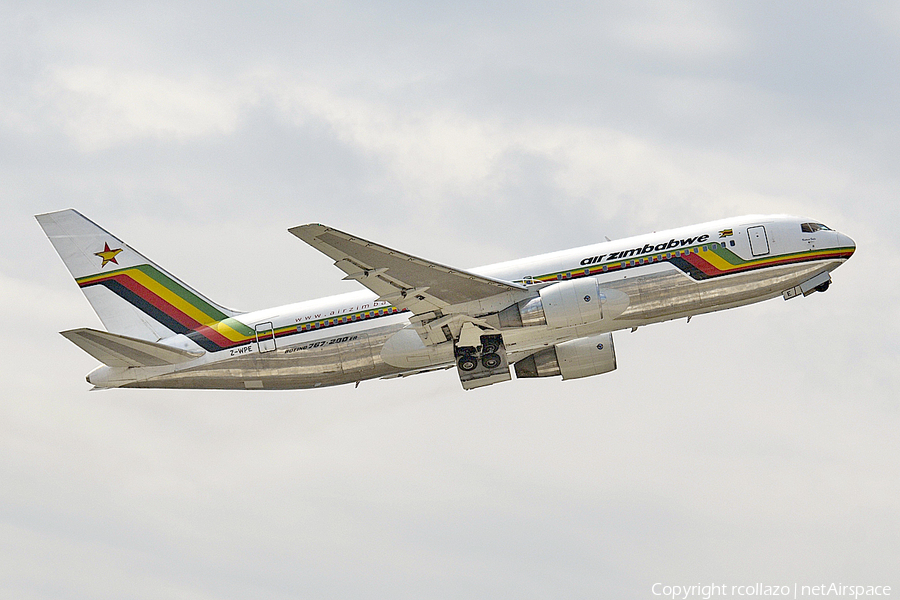 Air Zimbabwe Boeing 767-2N0(ER) (Z-WPE) | Photo 12614
