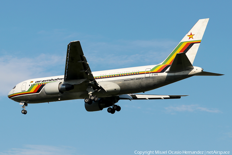 Air Zimbabwe Boeing 767-2N0(ER) (Z-WPE) | Photo 167971