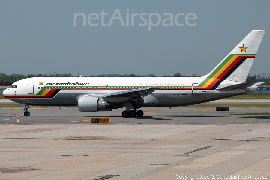 Air Zimbabwe Boeing 767-2N0(ER) (Z-WPE) | Photo 168854