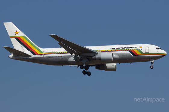 Air Zimbabwe Boeing 767-2N0(ER) (Z-WPE) at  Johannesburg - O.R.Tambo International, South Africa