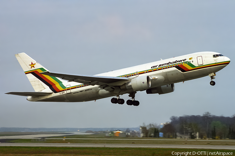 Air Zimbabwe Boeing 767-2N0(ER) (Z-WPF) | Photo 392766