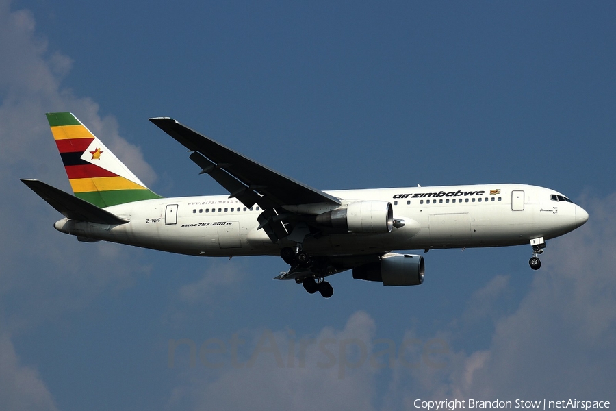 Air Zimbabwe Boeing 767-2N0(ER) (Z-WPF) | Photo 318145