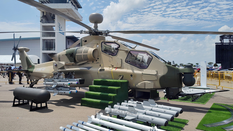 AVIC China Changhe Z-10ME (Z10ME-02) at  Singapore - Changi Air Base East, Singapore