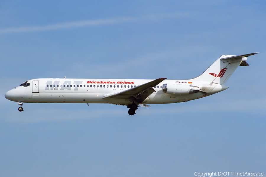 MAT - Macedonian Airlines McDonnell Douglas DC-9-32 (Z3-AAB) | Photo 411515