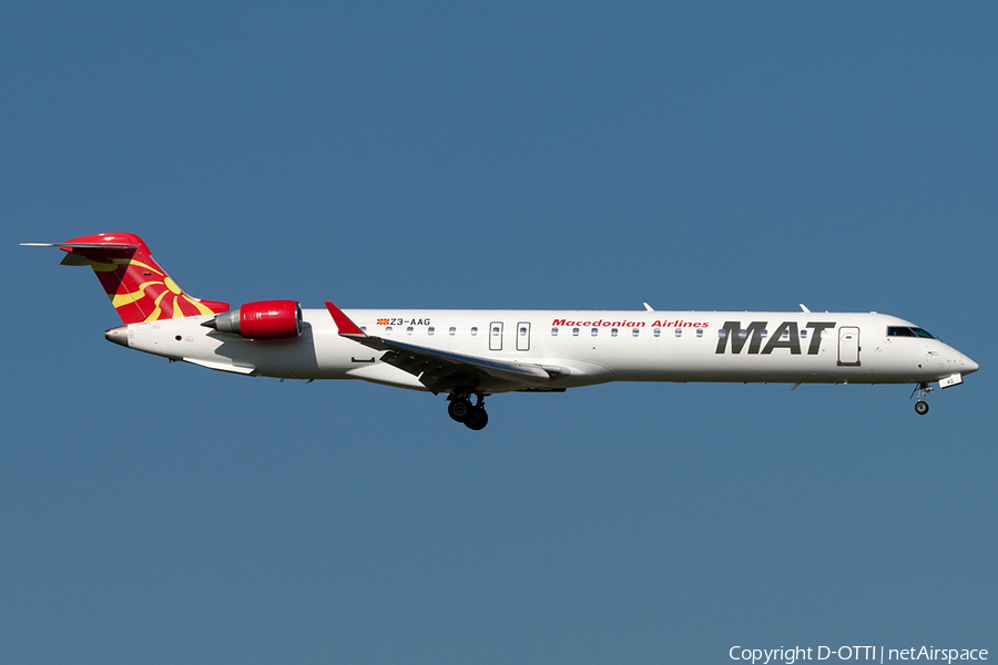 MAT - Macedonian Airlines Bombardier CRJ-900ER (Z3-AAG) | Photo 197363