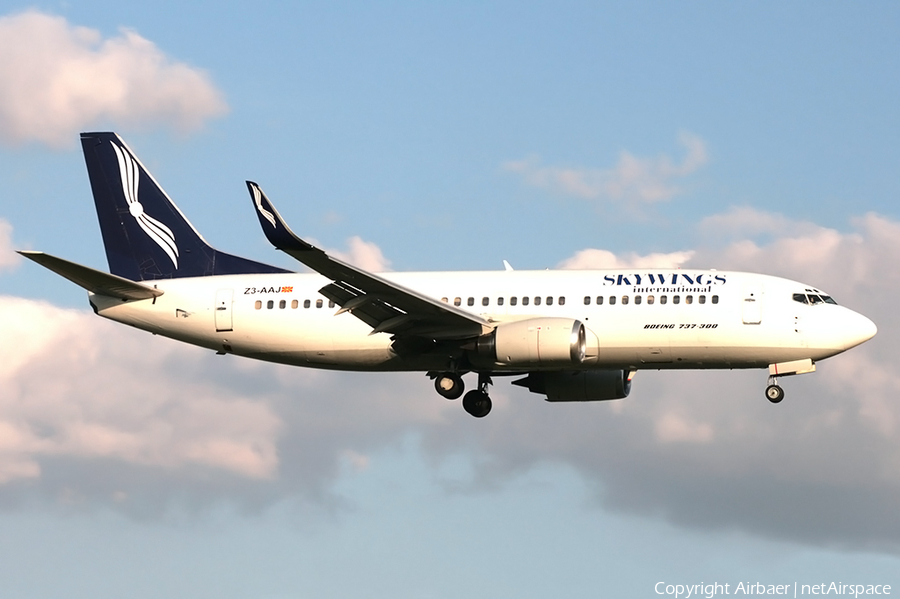 Skywings International Boeing 737-33A (Z3-AAJ) | Photo 373270