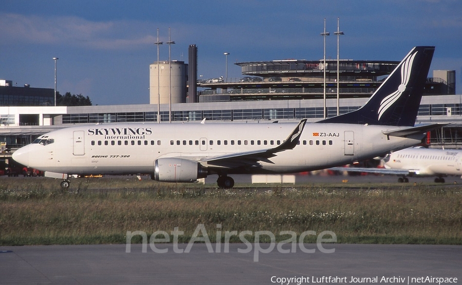 Skywings International Boeing 737-33A (Z3-AAJ) | Photo 397143