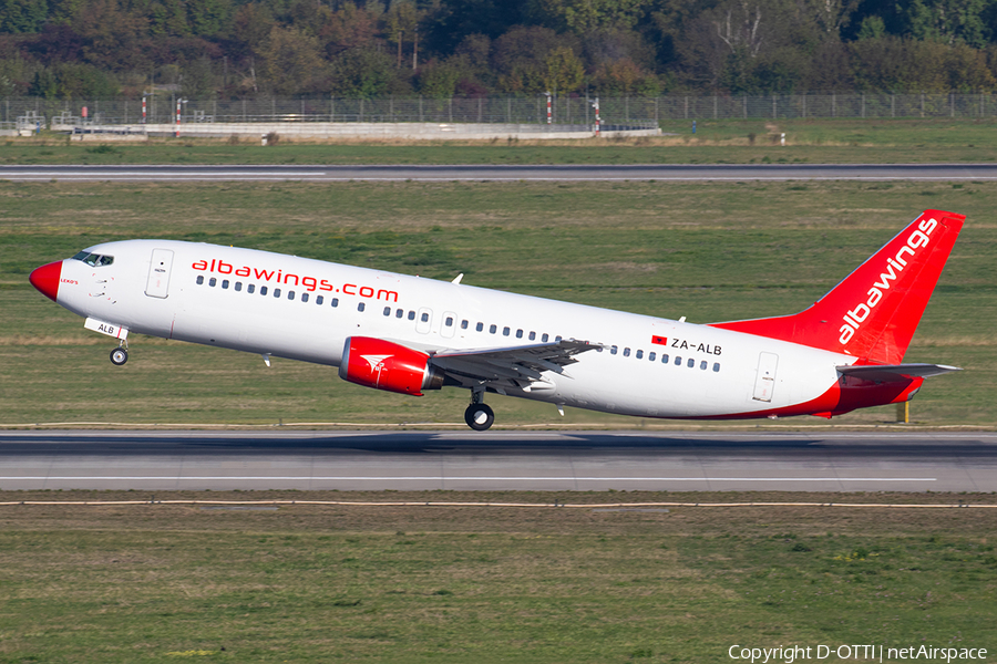 Albawings Boeing 737-46J (ZA-ALB) | Photo 349095