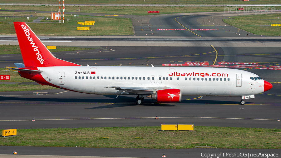 Albawings Boeing 737-46J (ZA-ALB) | Photo 422796