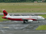 Air Albania Airbus A320-232 (ZA-ASM) at  Dusseldorf - International, Germany