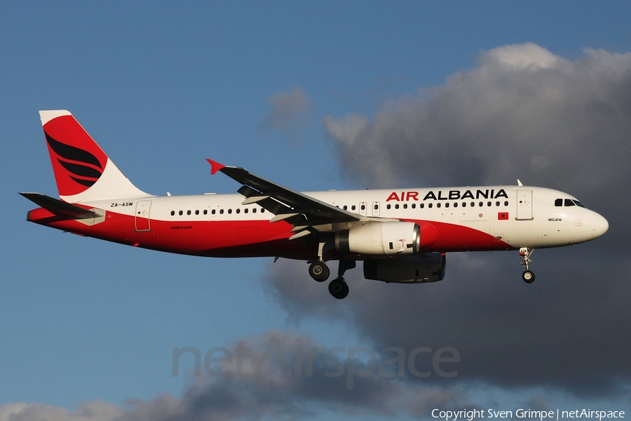 Air Albania Airbus A320-232 (ZA-ASM) | Photo 628472