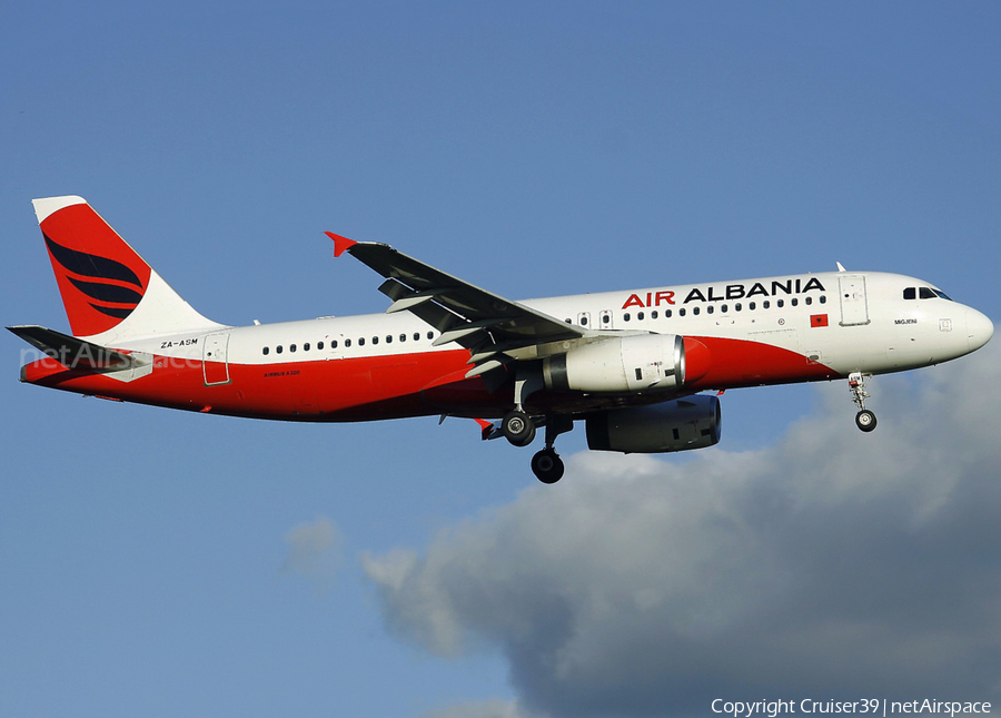 Air Albania Airbus A320-232 (ZA-ASM) | Photo 660083