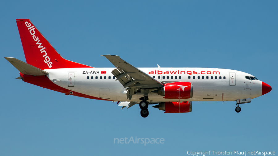 Albawings Boeing 737-5K5 (ZA-AWA) | Photo 169680