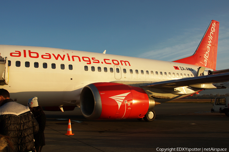 Albawings Boeing 737-5K5 (ZA-AWA) | Photo 278255
