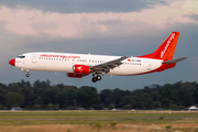 Albawings Boeing 737-408 (ZA-AWB) at  Hamburg - Fuhlsbuettel (Helmut Schmidt), Germany