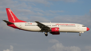 Albawings Boeing 737-408 (ZA-AWB) at  Hamburg - Fuhlsbuettel (Helmut Schmidt), Germany